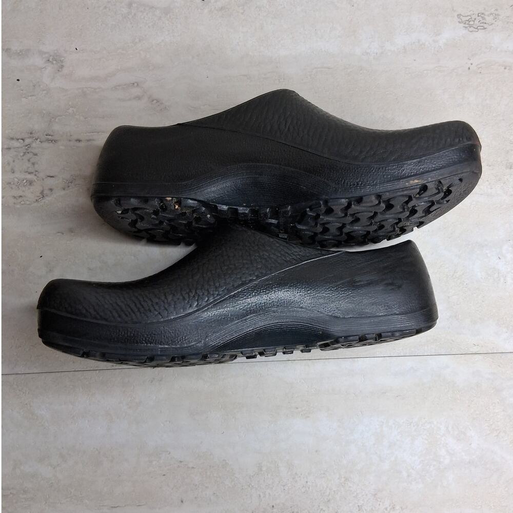 Birkenstock Profi Birki Black Clog Polyurethane Unisex Size 40 - Picture 6 of 8